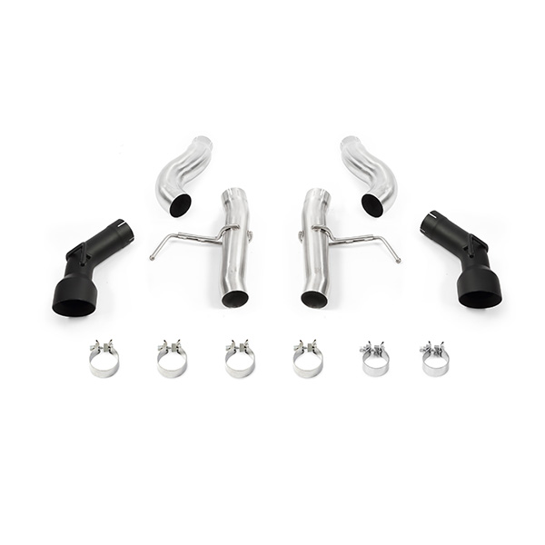 Mishimoto — Mishimoto 2016+ Chevrolet Camaro 2.0T Dual-Tip Race Axle-Back Exhaust w/ Black Tips - view 3